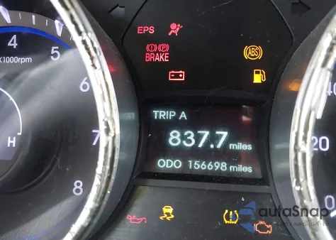 2011 Hyundai Sonata Limited из США, поврежденный, VIN 5NPEC4AC1BH117802